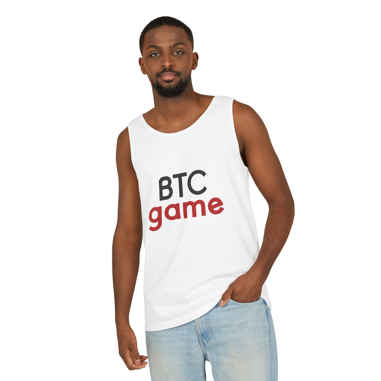 Unisex Garment-Dyed Tank Top - BTCgame Tee