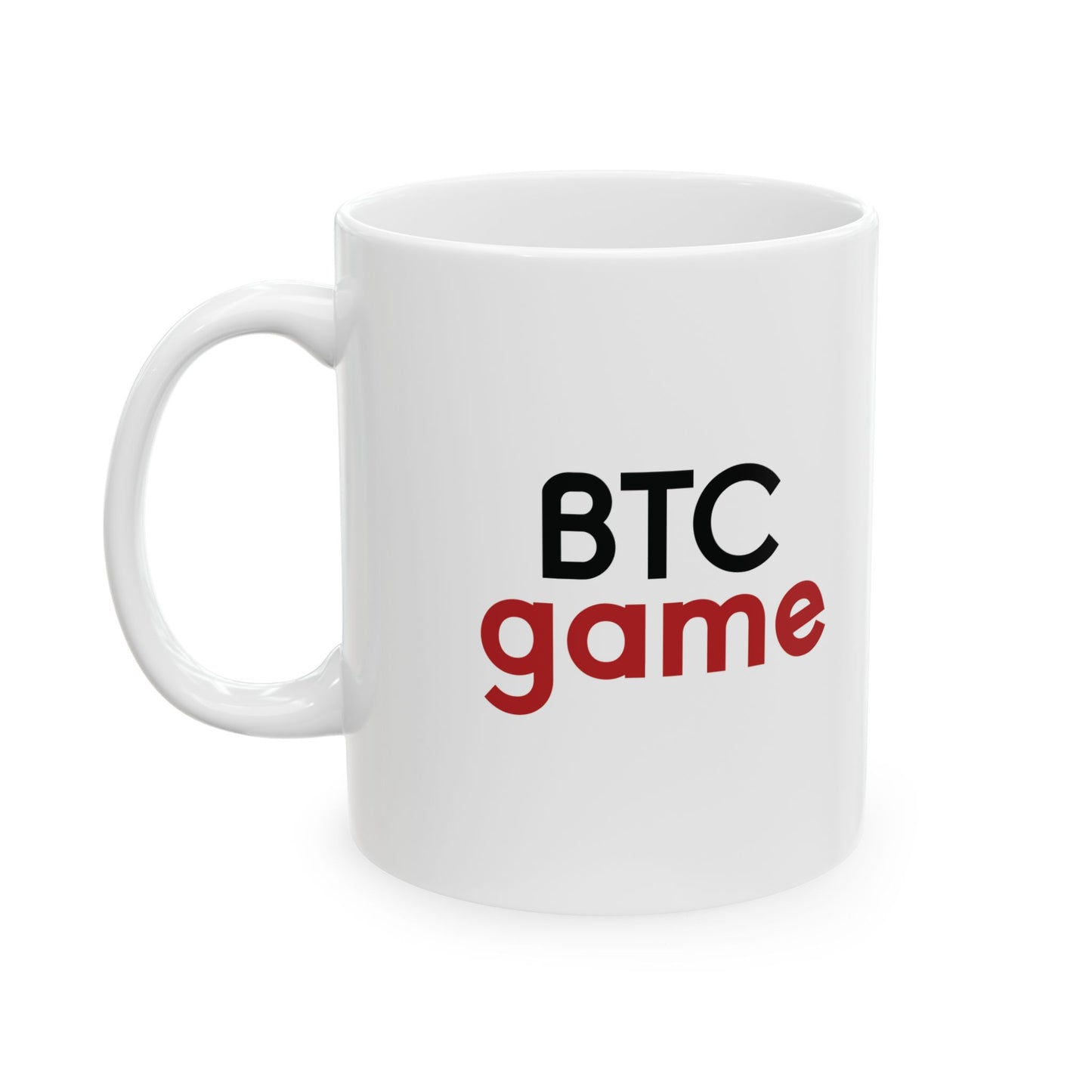 BTCgame Ceramic Mug - Perfect Gift for Coffee Lovers