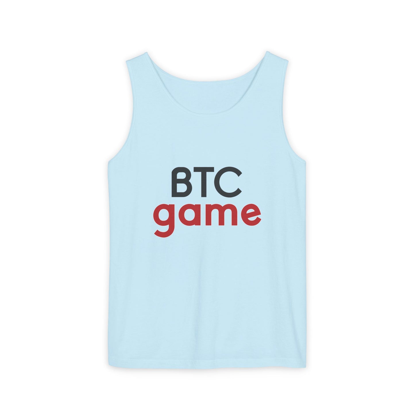 Unisex Garment-Dyed Tank Top - BTCgame Tee