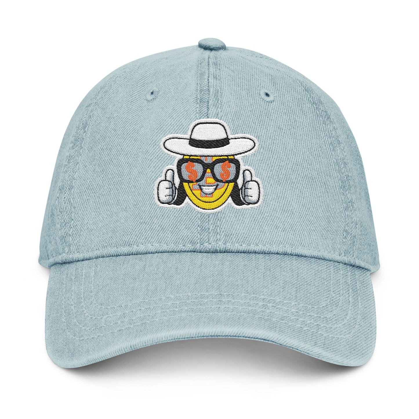 Embroidered Denim BTCgame Hat