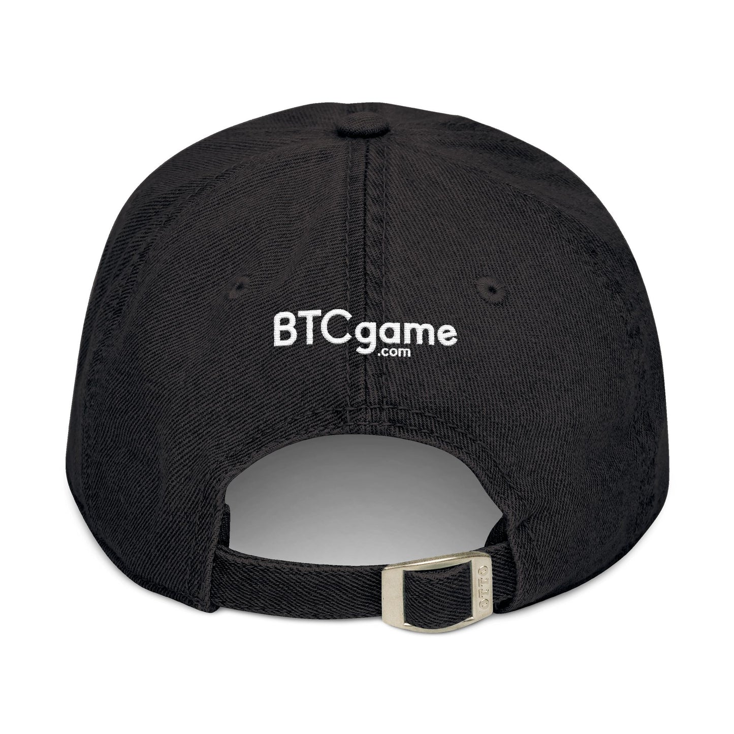 Embroidered Denim BTCgame Hat