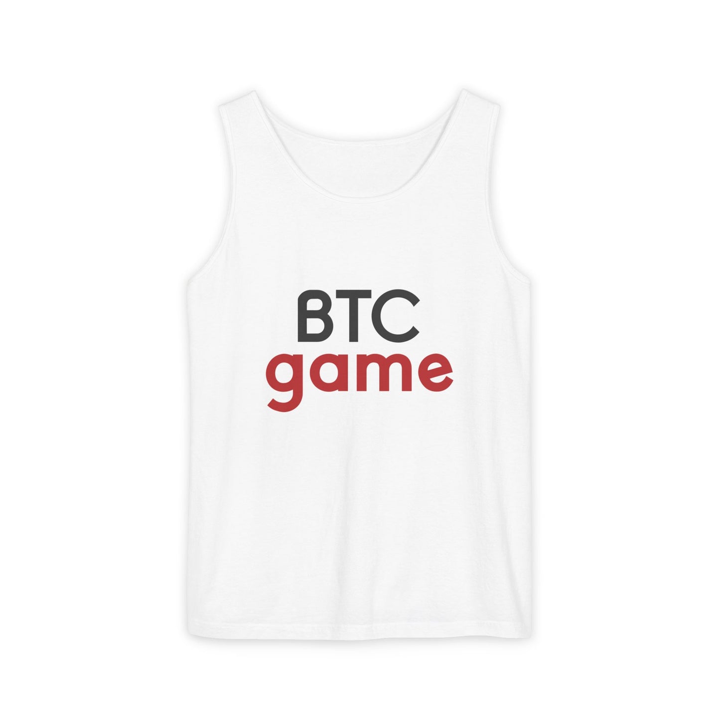 Unisex Garment-Dyed Tank Top - BTCgame Tee