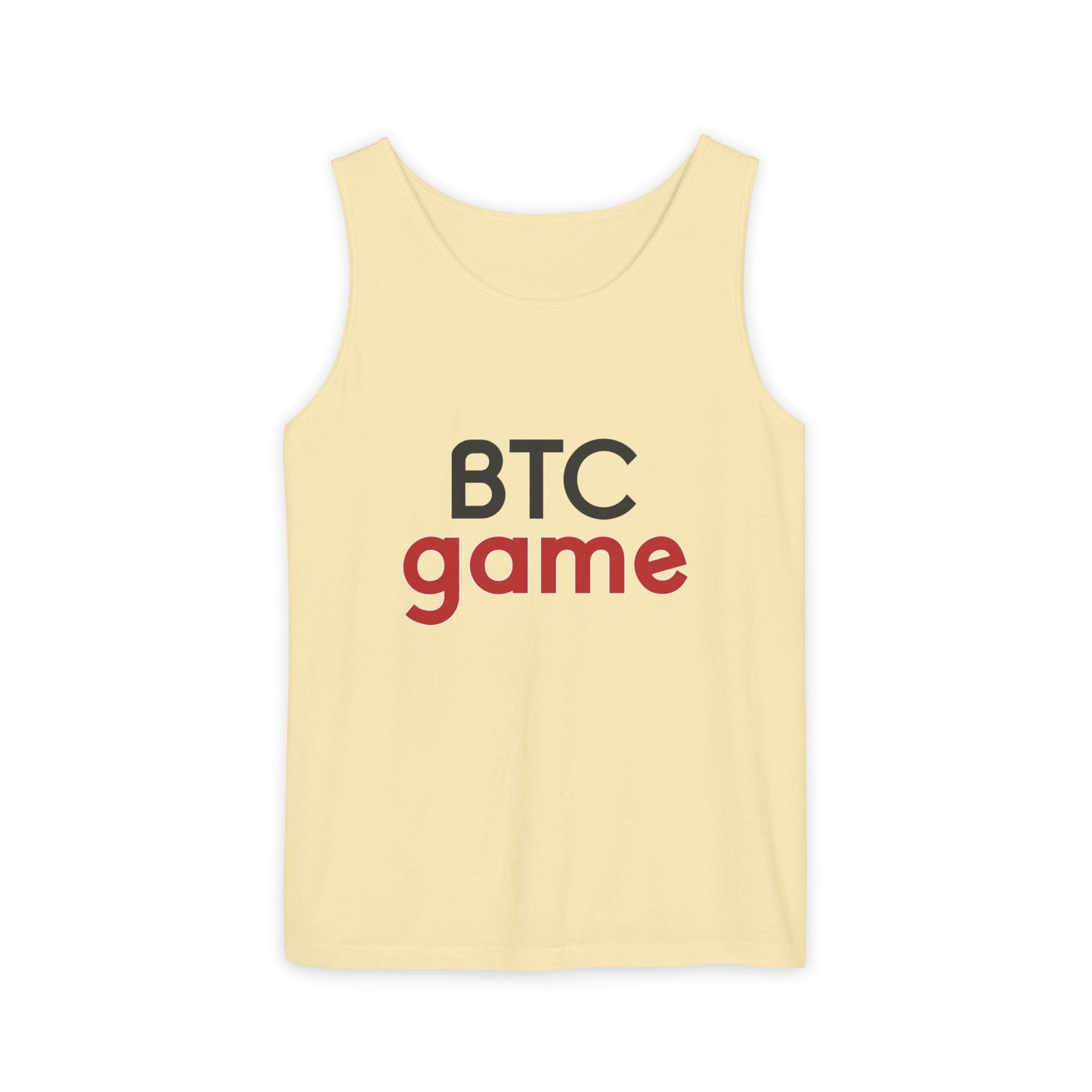 Unisex Garment-Dyed Tank Top - BTCgame Tee