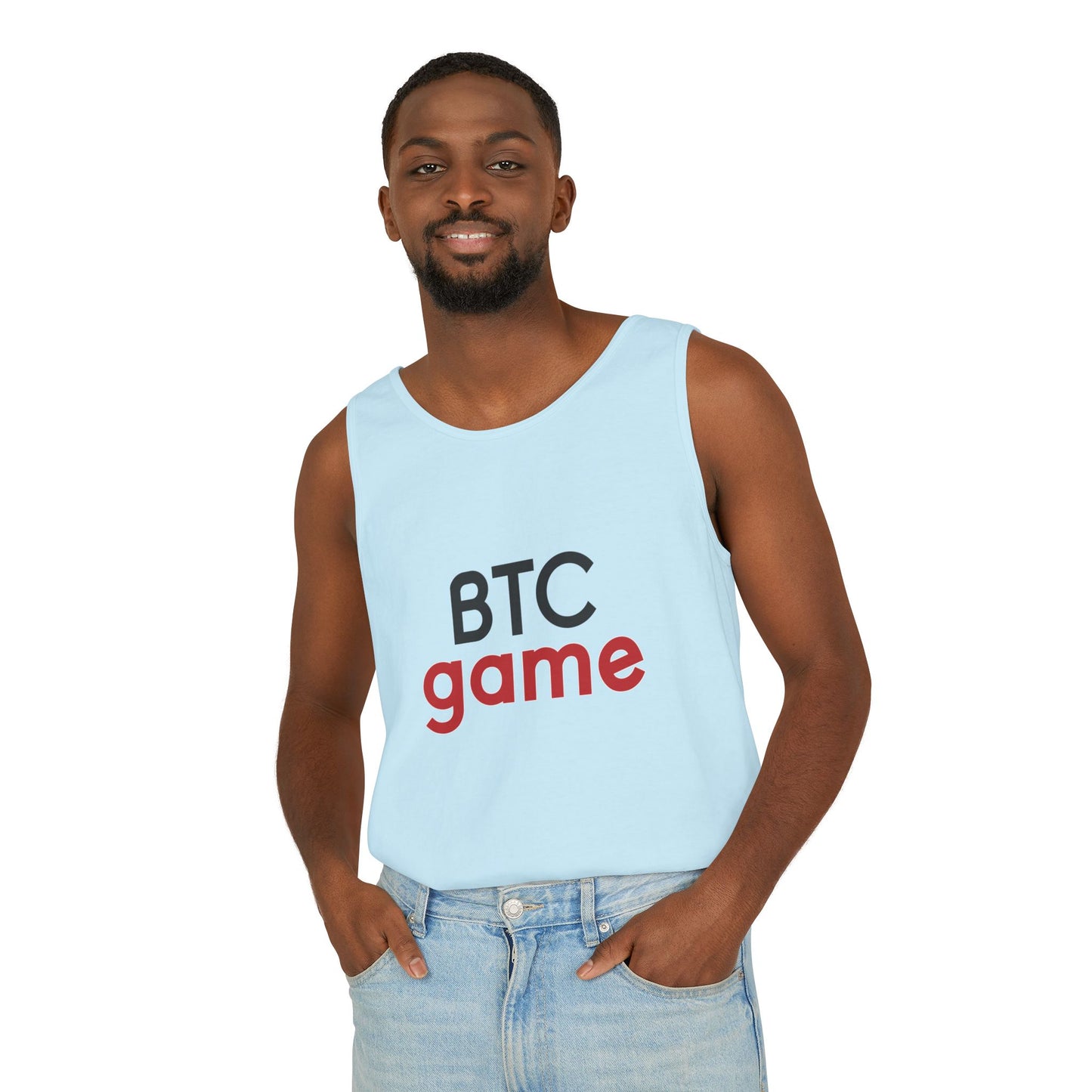 Unisex Garment-Dyed Tank Top - BTCgame Tee