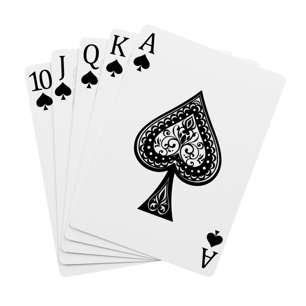 BTCgame Yellow Playing Cards