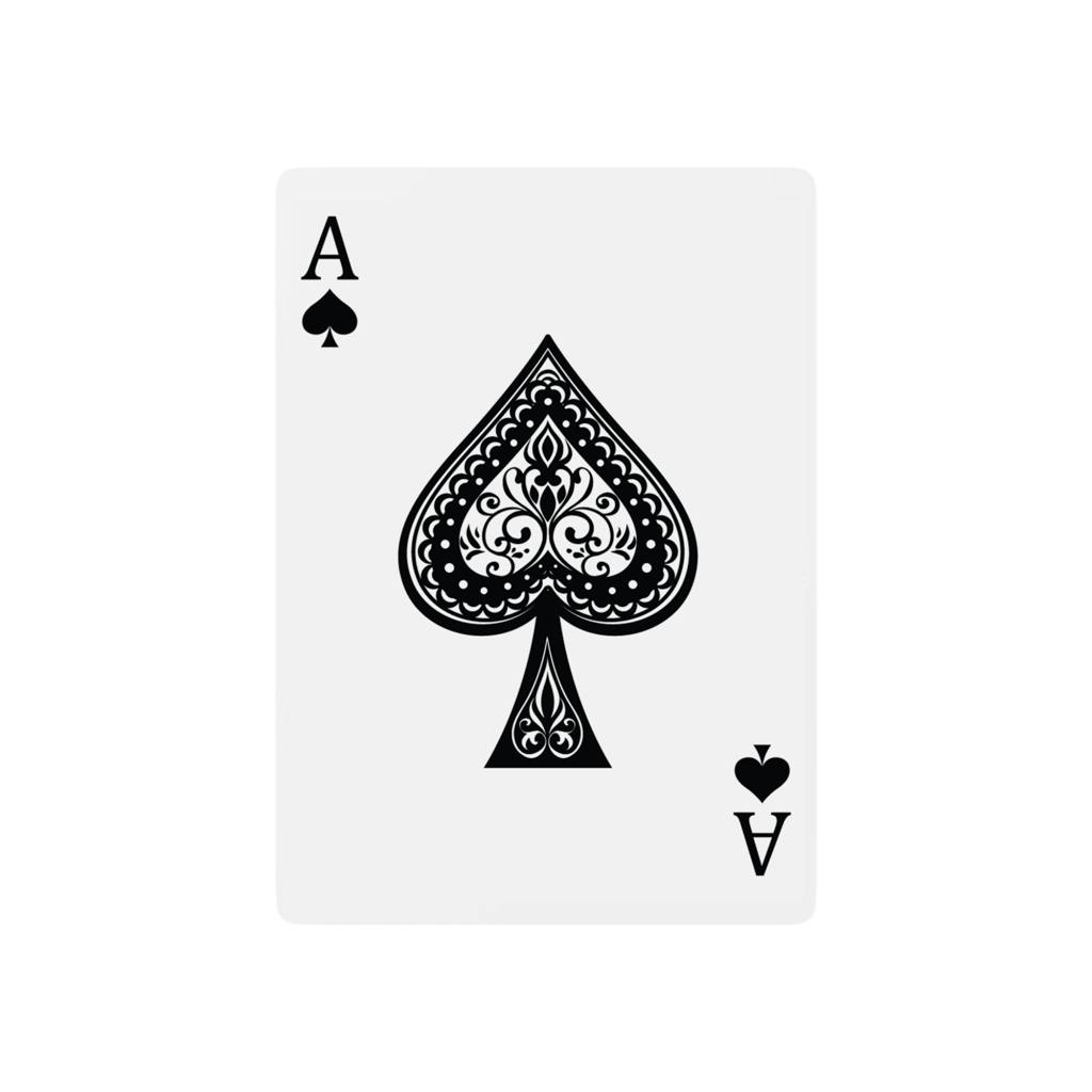 BTCgame Yellow Playing Cards