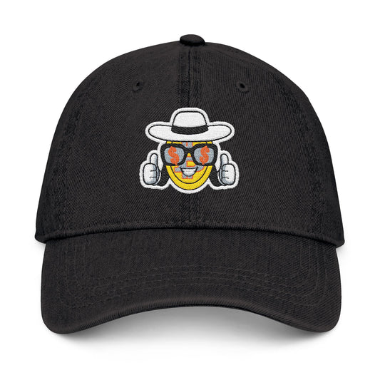Embroidered Denim BTCgame Hat
