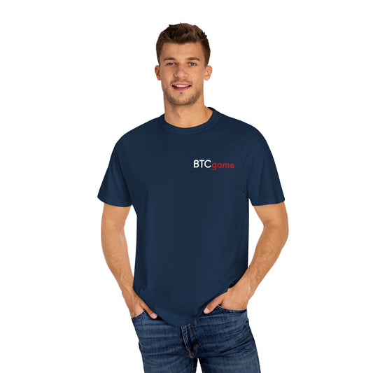 Unisex Garment-Dyed T-shirt - BTCgame Casual Tee