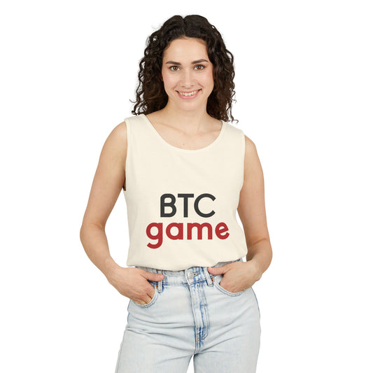 Unisex Garment-Dyed Tank Top - BTCgame Tee