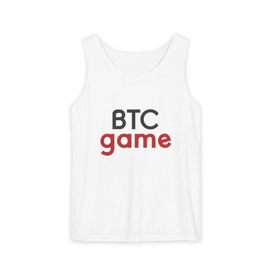 Unisex Garment-Dyed Tank Top - BTCgame Tee