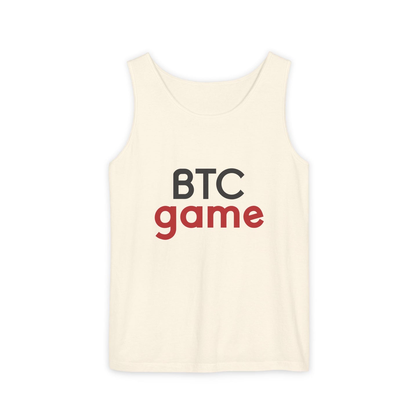 Unisex Garment-Dyed Tank Top - BTCgame Tee