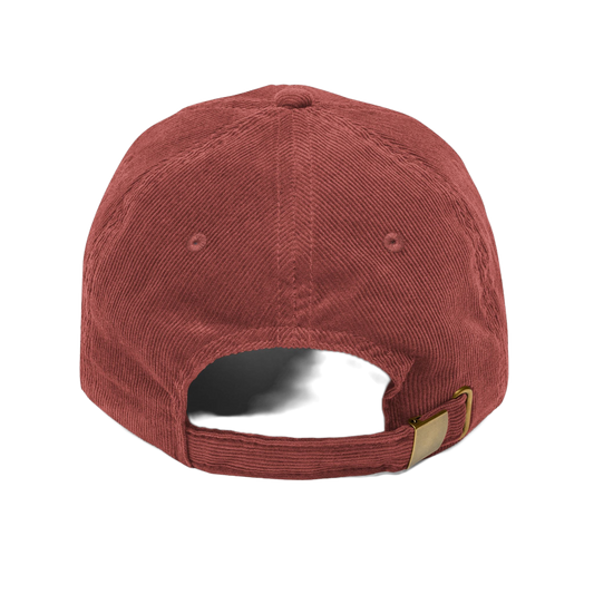 Vintage Corduroy Embroidered Cap