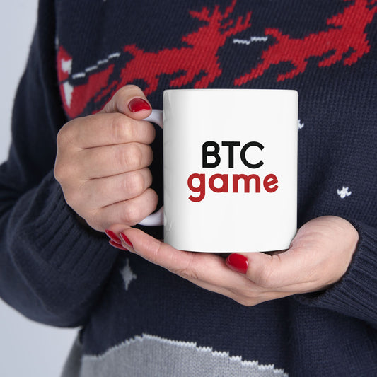 BTCgame Ceramic Mug - Perfect Gift for Coffee Lovers