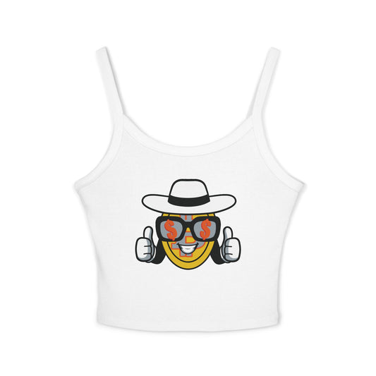 Trendy Women's Spaghetti BTCgame Strap Tank Top