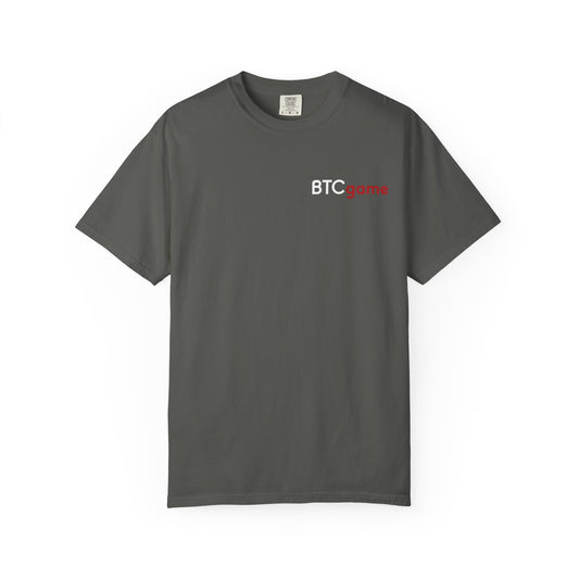 Unisex Garment-Dyed T-shirt - BTCgame Casual Tee