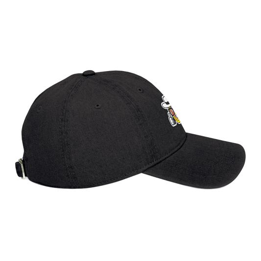 Embroidered Denim Hat