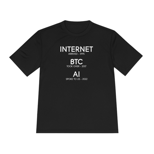 Internet BTC AI Unisex T-Shirt