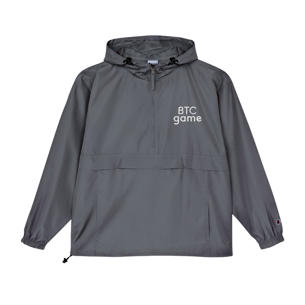 BTCgame X Champion® Packable Unisex Rainwear Jacket